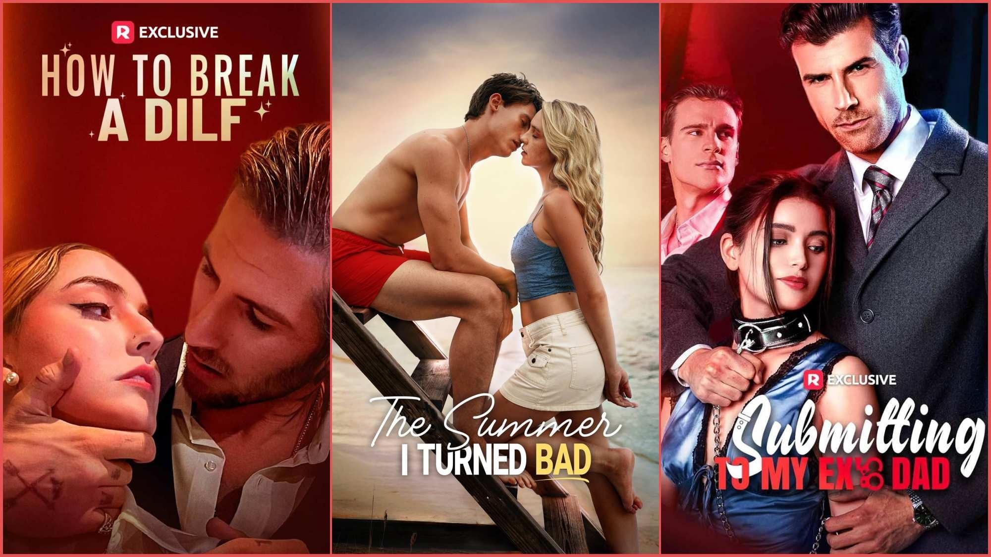 Poster zu drei Mikrodramen aus dem Smut-Genre